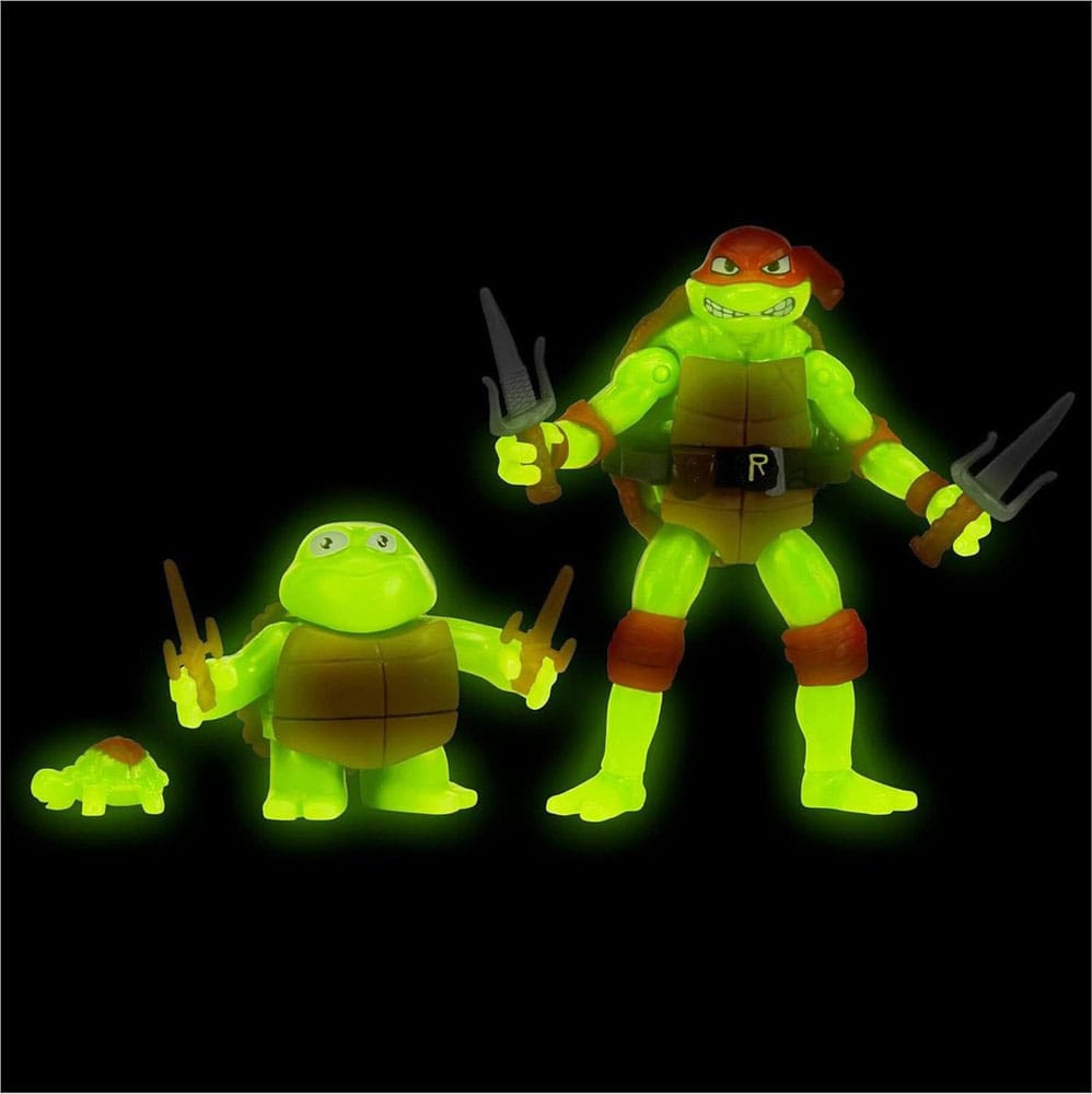 Ninja Turtles : Teenage Years pack 3 figurines Raphael Evolution 10 cm