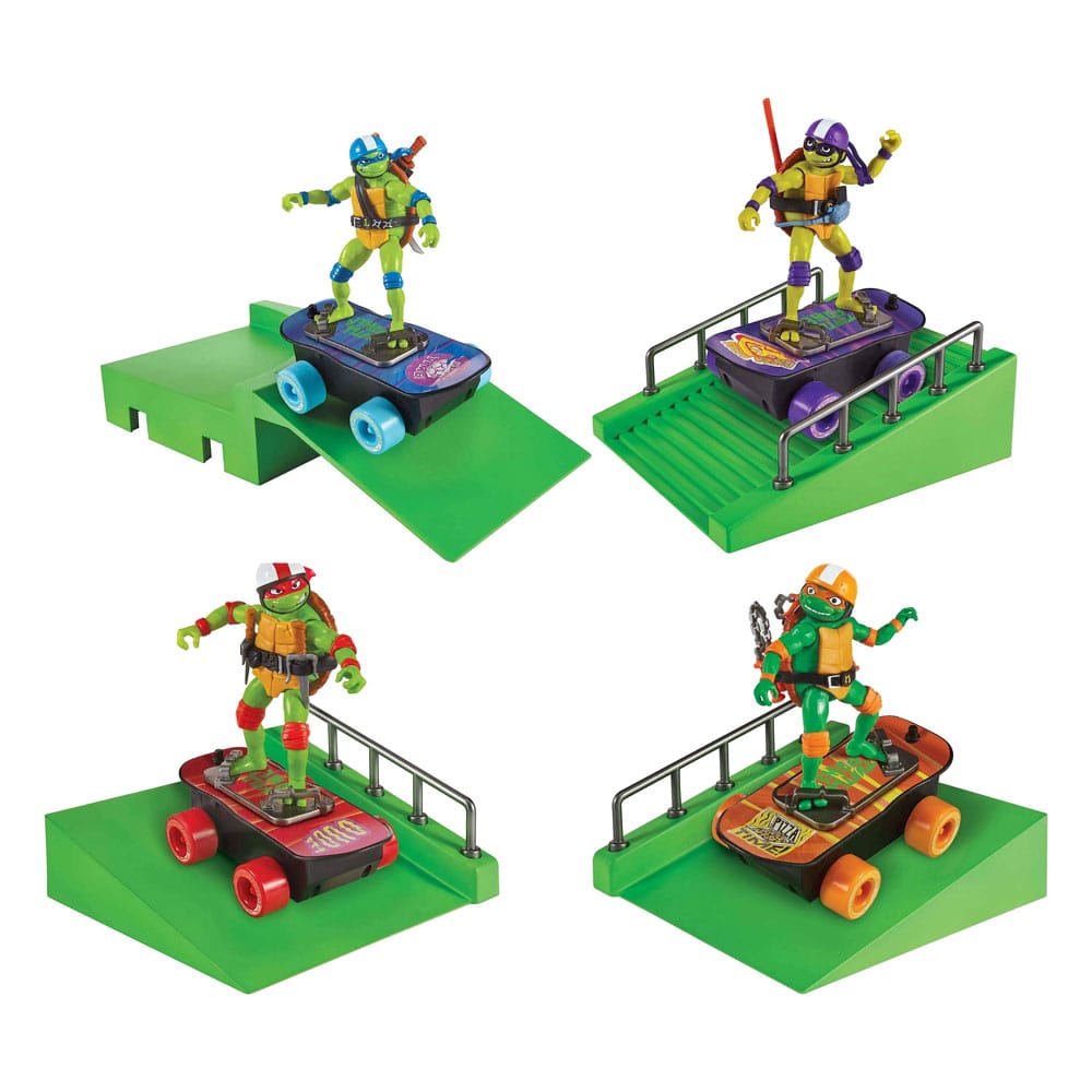 Teenage Mutant Ninja Turtles: Mutant Mayhem Build N' Shred Skatepark Assortiment (8)