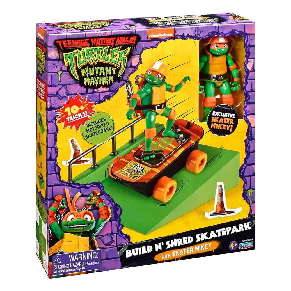 Teenage Mutant Ninja Turtles: Mutant Mayhem Build N' Shred Skatepark Assortiment (8)