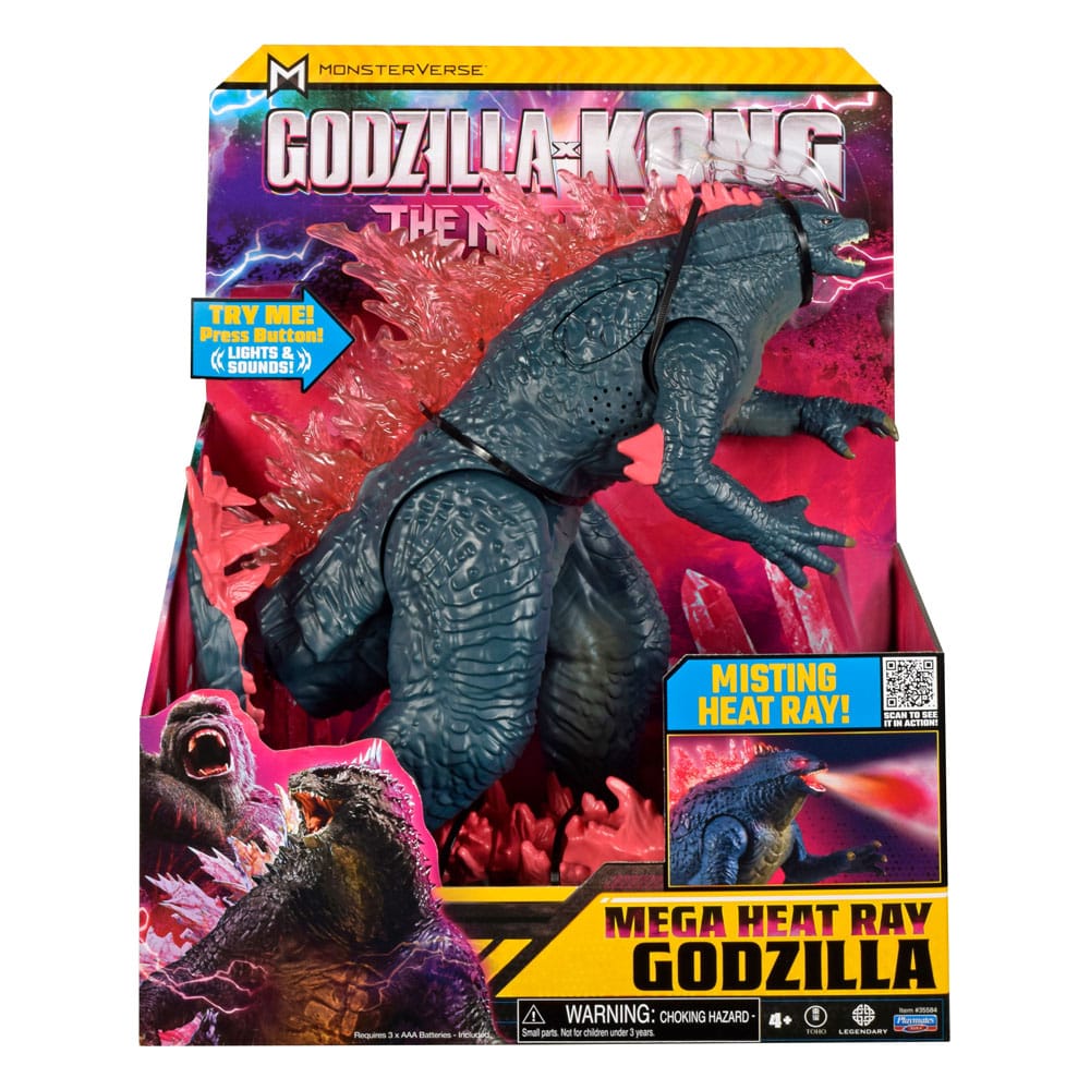 Godzilla x Kong: Le Nouvel Empire assortiment figurines Mega Titans Godzilla & Kong 33 cm (2)