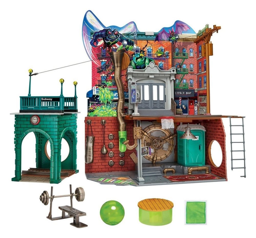 Ninja Turtles: Teenage Years playset Sewer Lair New Version
