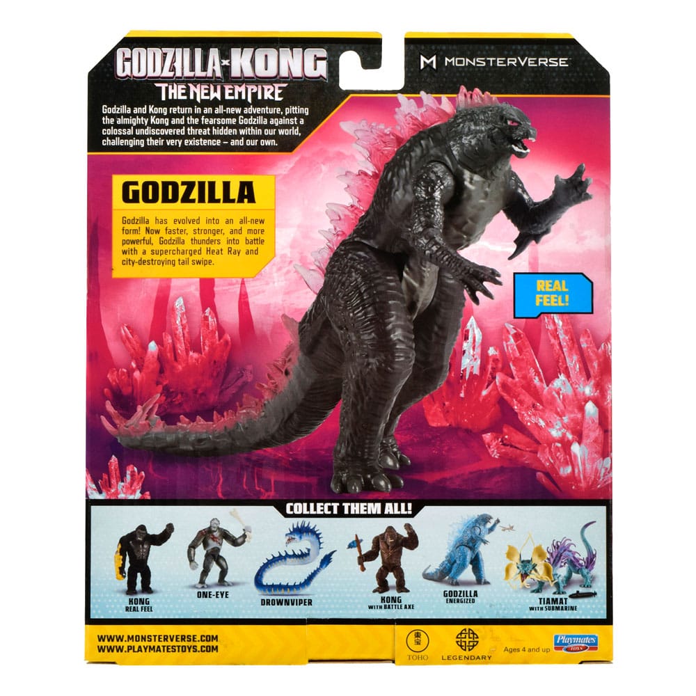 Godzilla x Kong: Le Nouvel Empire figurine Kong Godzilla Real Feel 15 cm