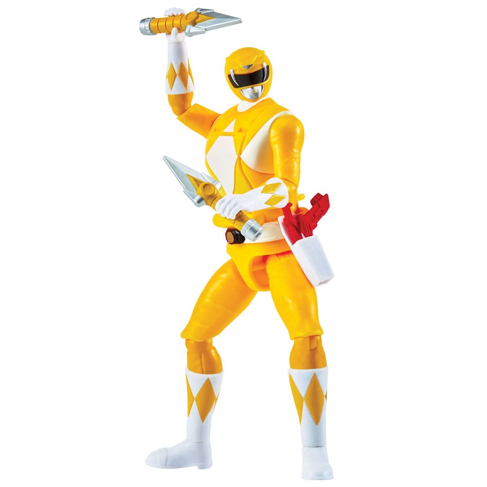 Power Rangers Figurine Auto-Morphin Yellow Ranger 12 cm