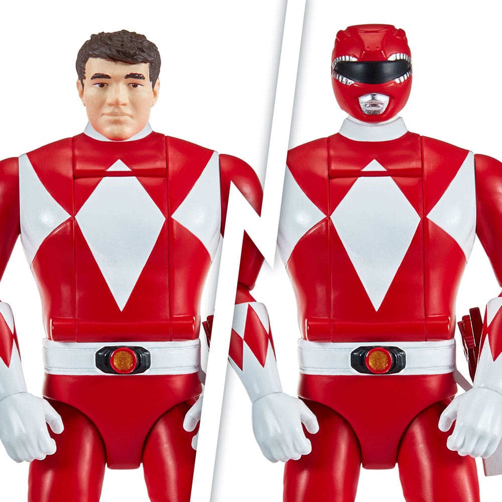 Power Rangers Figurine Auto-Morphin Red Ranger 12 cm