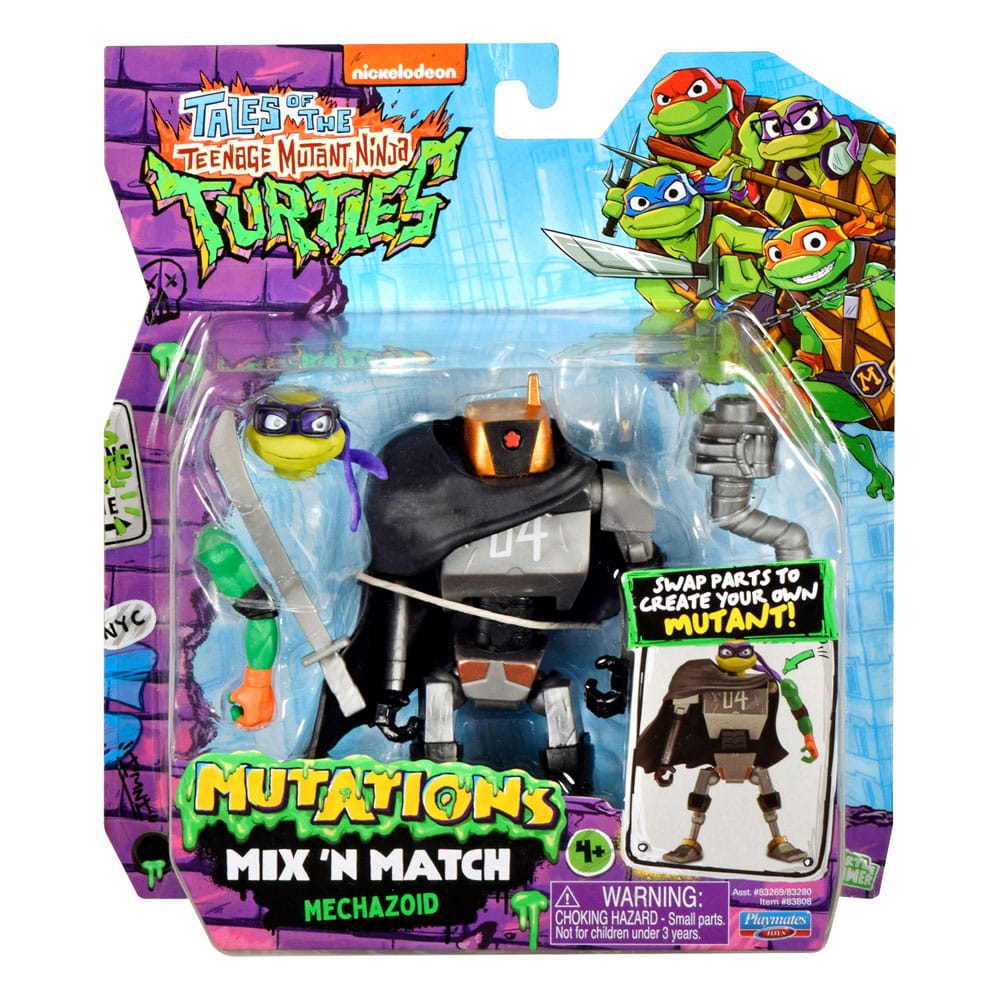 Tales of the Teenage Mutant Ninja Turtles : Légendes des Tortues Ninja Figurine Mix 'n Match Mechazoid 12 cm