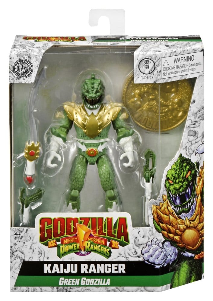 Power Rangers x Godzilla figurine Green Godzilla