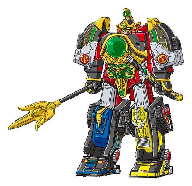 Power Rangers Thunder Megazord with Mega Power Sword figurine 28 cm
