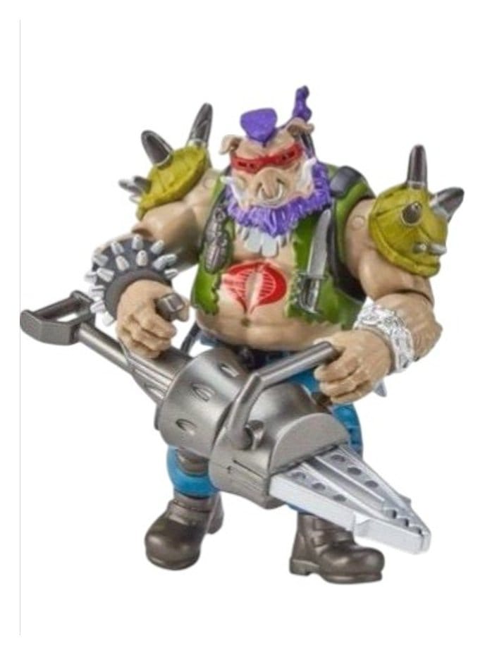 Tortues Ninja x G.I. Joe Crossover Classics figurine Bebop x Dreadnok Ripper 12 cm