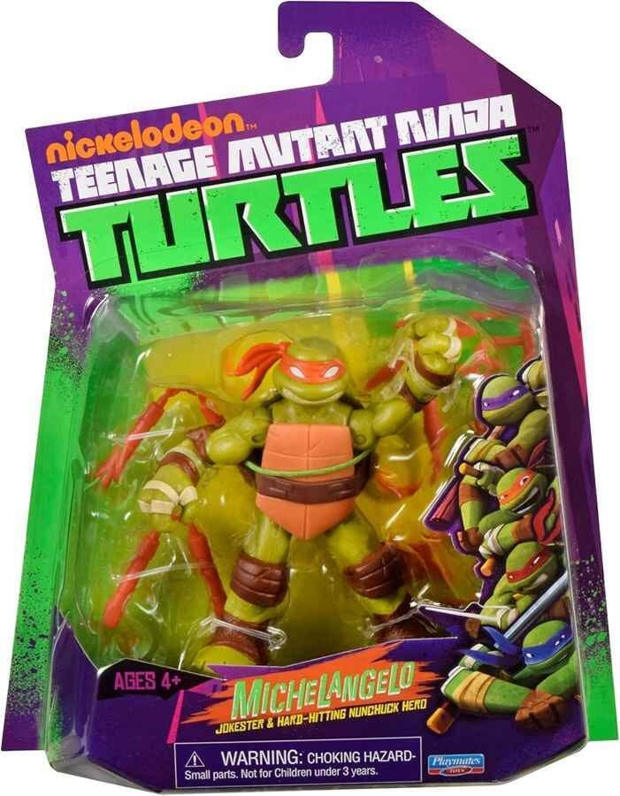 Teenage Mutant Ninja Turtles World of TMNT figurine Michelangelo 11 cm