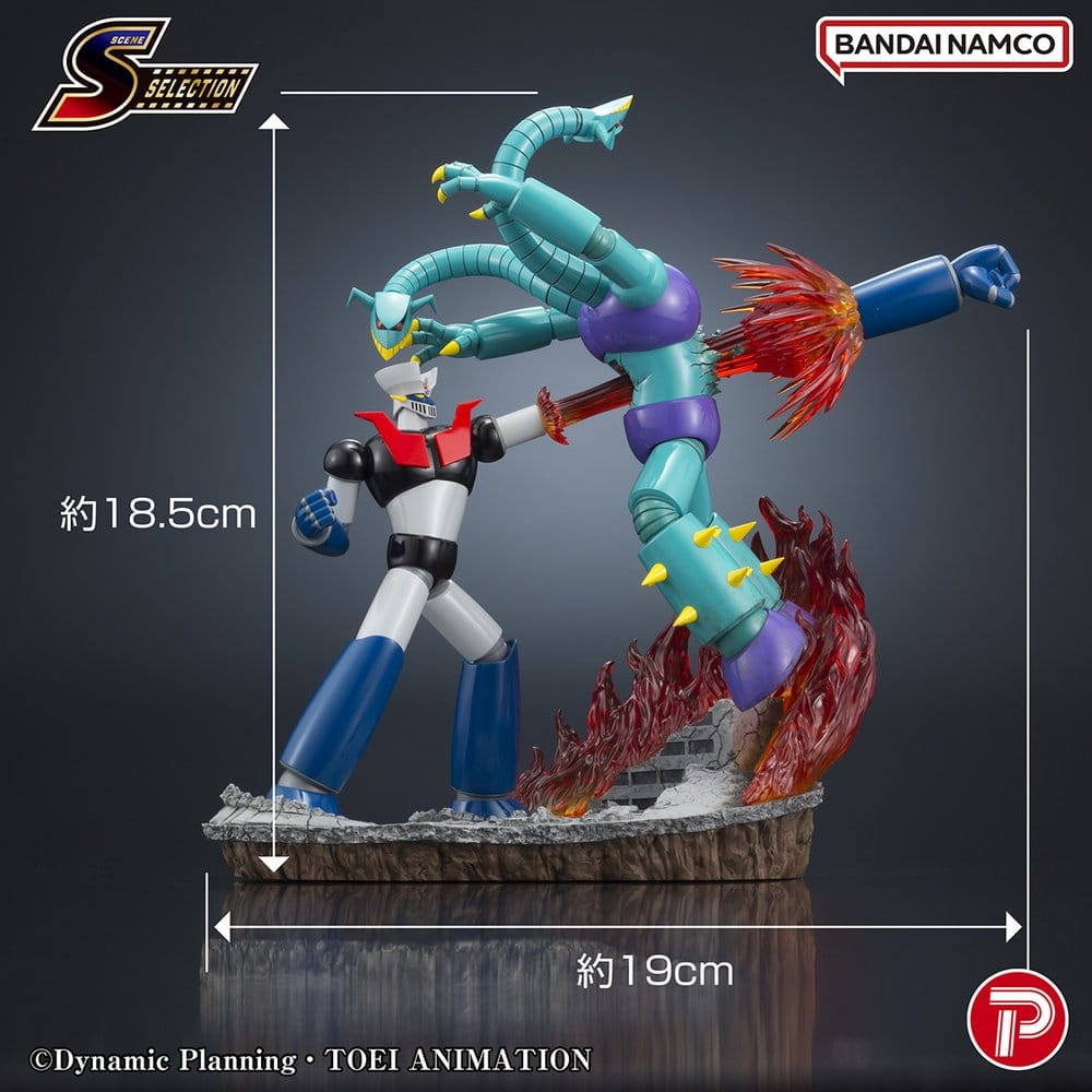 Mazinger figurine PVC Scene Selection 03 Mazinger Z Rocket Punch! 19 cm