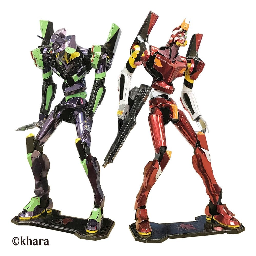Evangelion Plastic Model Kit Metallic Nano Unit 02 17 cm
