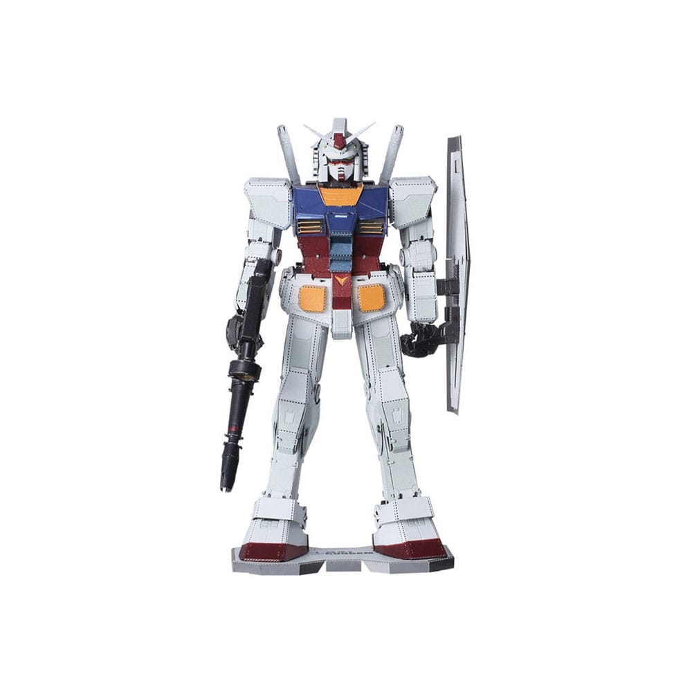Mobile Suit Gundam Model Kit Metallic Nano Puzzle RX-78-2 12 cm