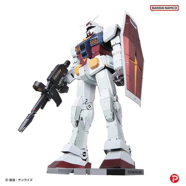 Mobile Suit Gundam Model Kit Metallic Nano Puzzle RX-78-2 12 cm