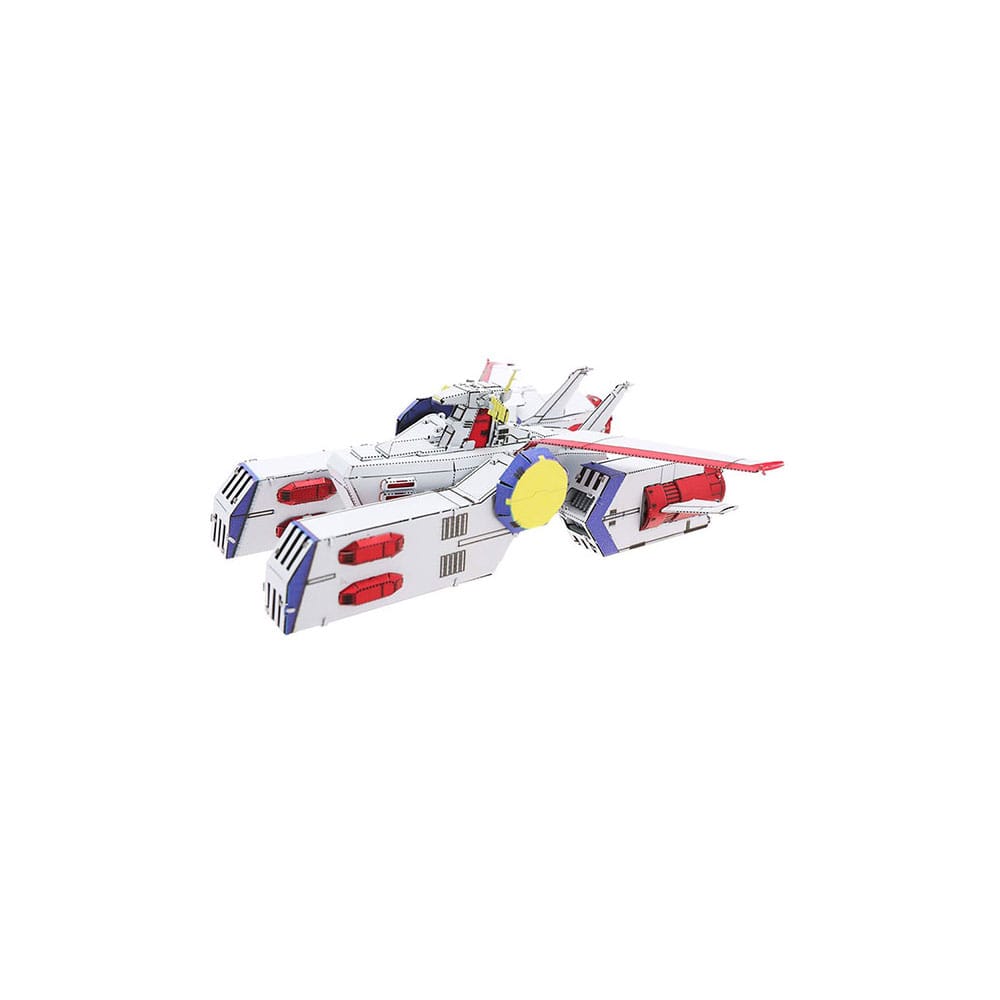 Mobile Suit Gundam Model Kit Metallic Nano Puzzle White Base 6 cm