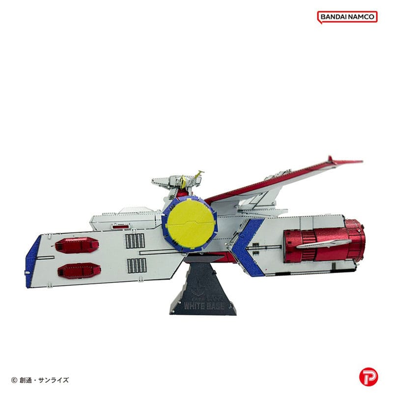 Mobile Suit Gundam Model Kit Metallic Nano Puzzle White Base 6 cm