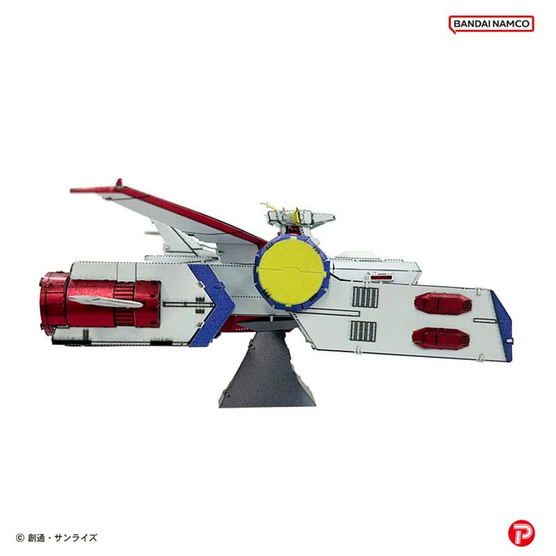 Mobile Suit Gundam Model Kit Metallic Nano Puzzle White Base 6 cm