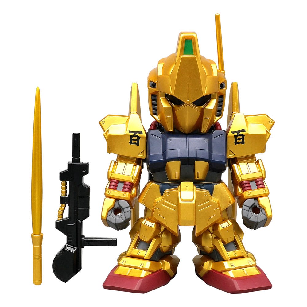 Mobile Suit Gundam figurine vinyle Jumbo Sofbi Hyakushiki Gold Ver. 30 cm