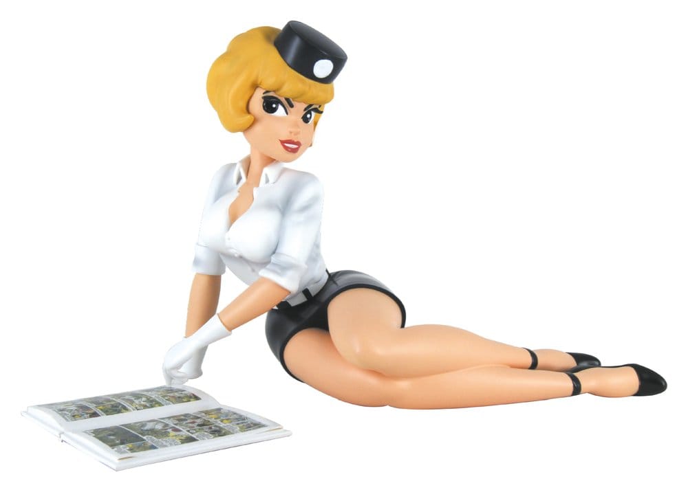 Natacha Resin statuette Pause Lecture 15 cm