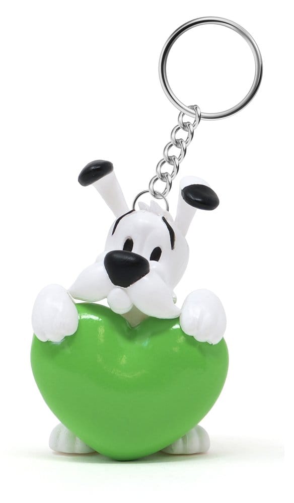 Astérix Porte-clés Idéfix Cœur Vert