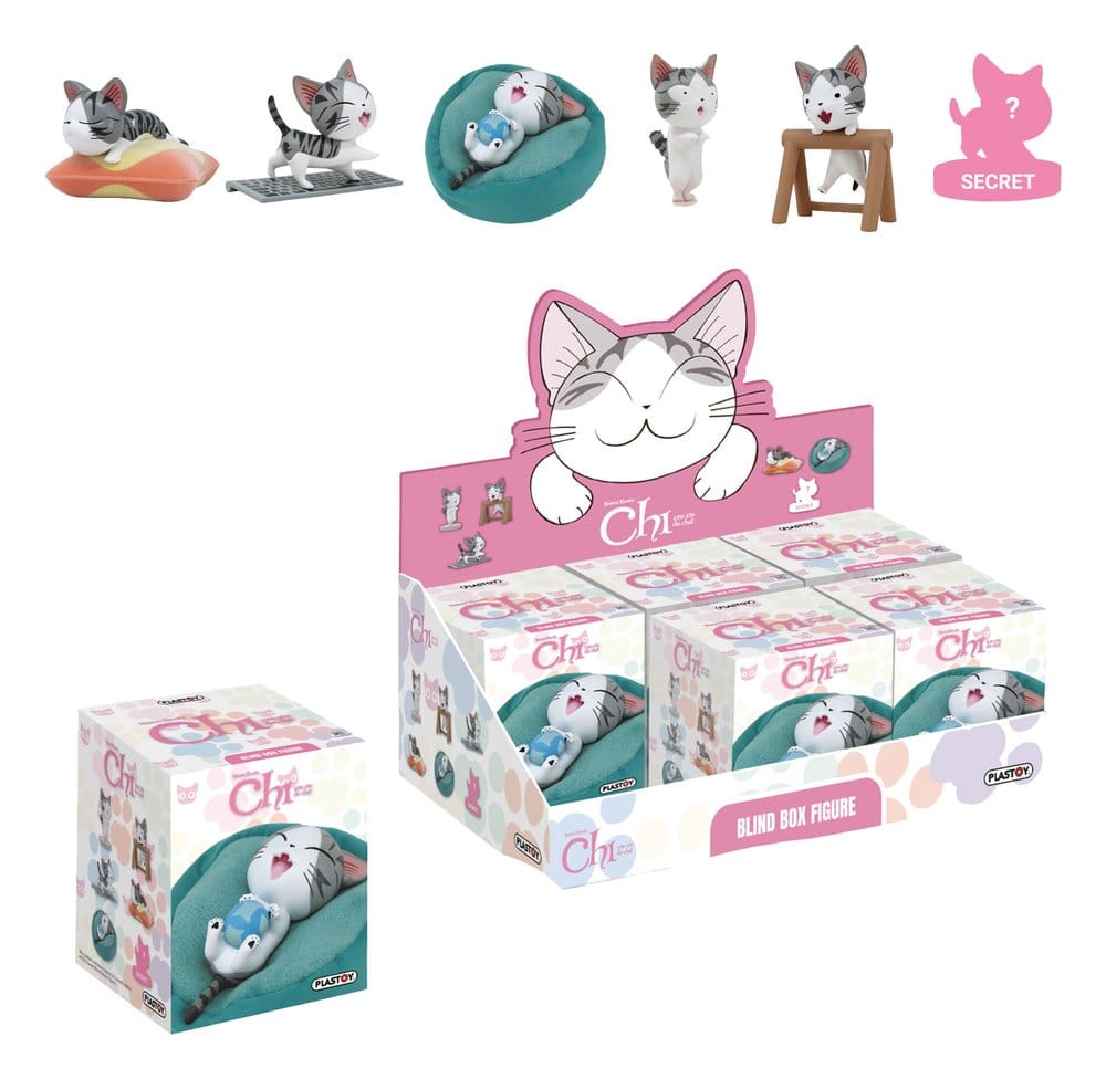 Chi : Une vie de chat blind box assortiment figurines mini (6)