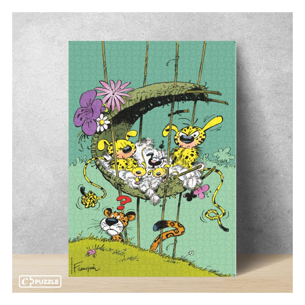 Marsupilami: puzzle 1000 pièces Marsupilami