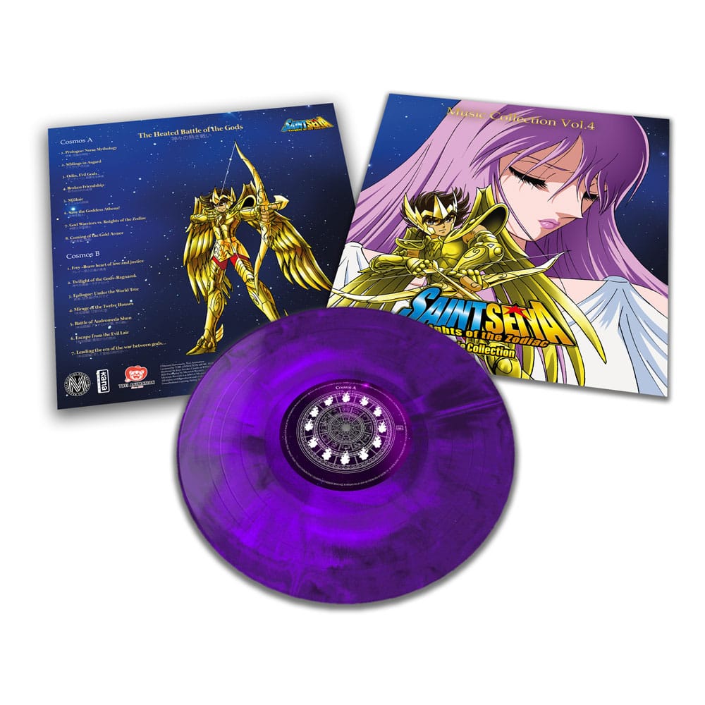 Saint Seiya Music Collection vinyle Vol. 4
