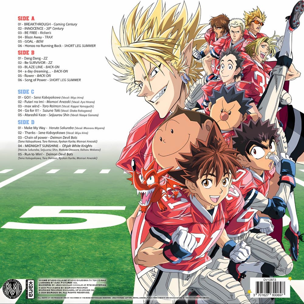 Eyeshield 21 Original Soundtrack vinyle 2 x LP