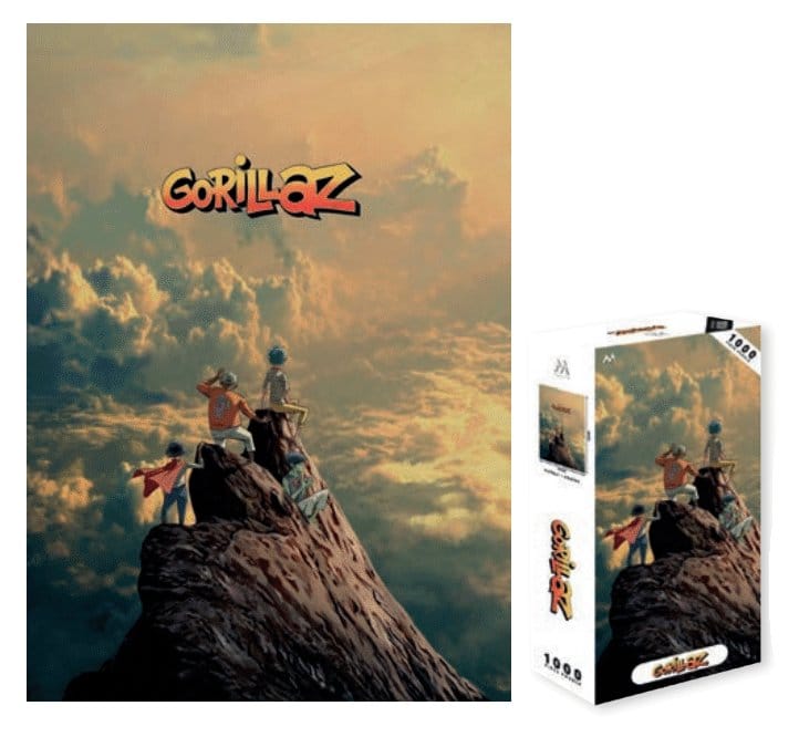 Gorillaz: puzzle 1000 pièces