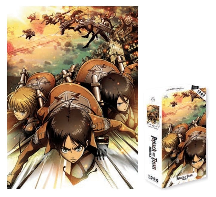 L'Attaque des Titans: puzzle 1000 pièces