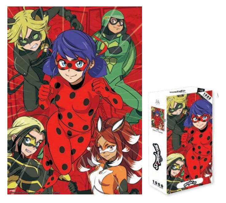 Miraculous (Manga Style): puzzle 1000 pièces