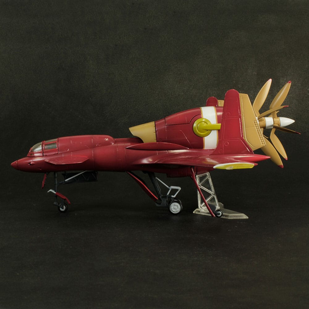 Royal Space Force: The Wings of Honnêamis Plastic Model Kit 1/72 Honneamise Oukoku Air Force Fighter Schira-DOW 3rd (Single Seat Type) 21 cm