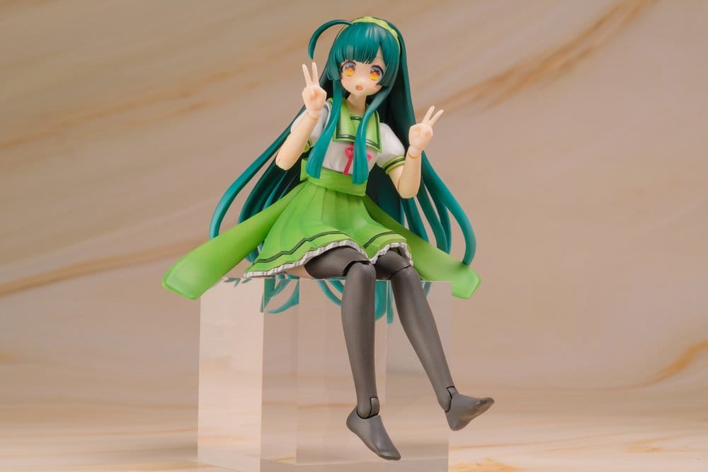 Tohoku Zunko/Zundamon Project Plastic Model Kit Plafia Tohoku Zunko 13 cm