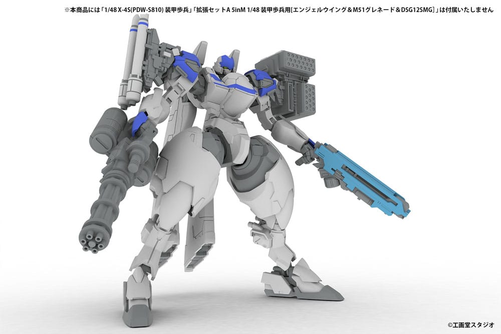 POWERDoLLS2 accessoires 1/48 5inM PLD Extension Set D