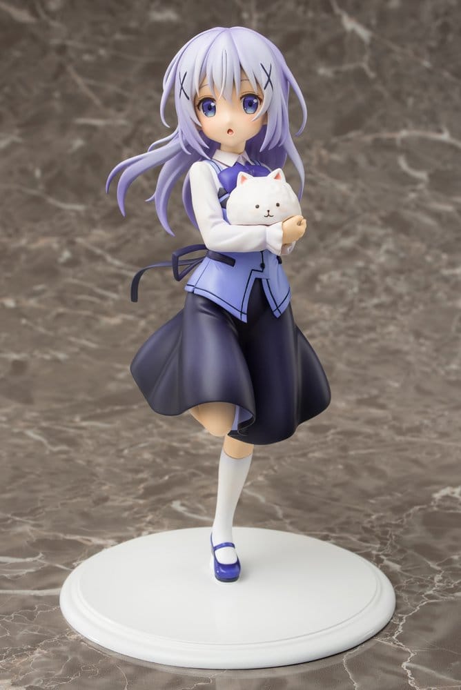 Is the Order a Rabbit?? figurine PVC 1/7 Chino (Cafe Style) 21 cm