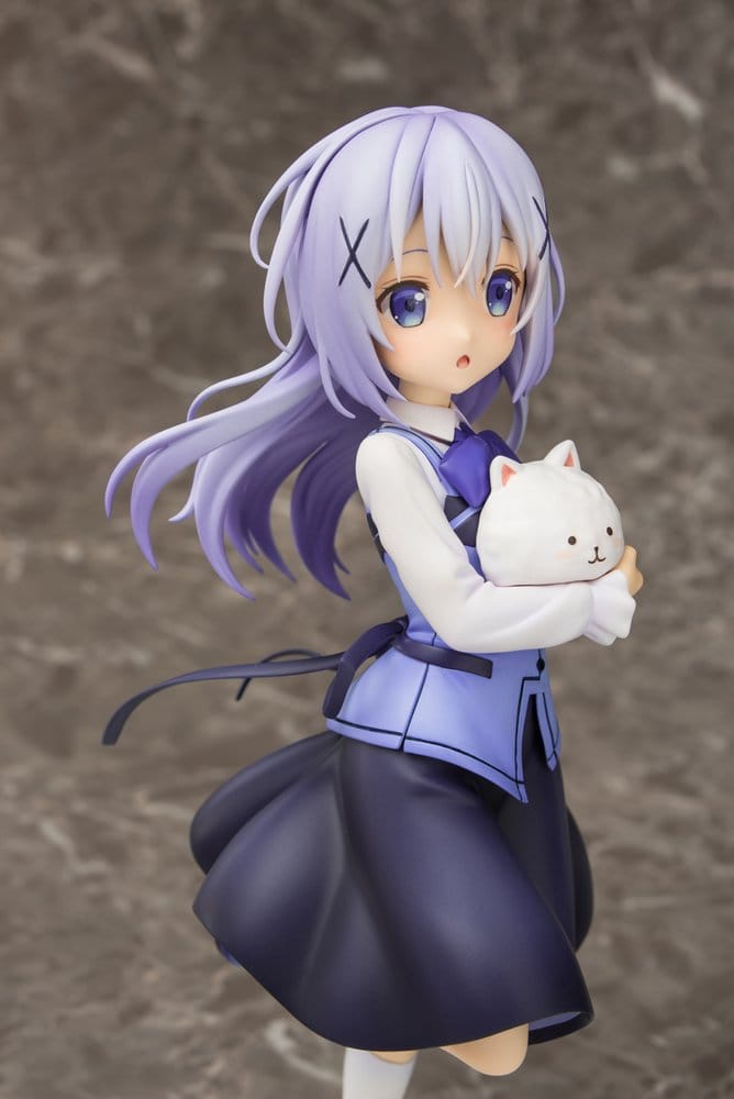 Is the Order a Rabbit?? figurine PVC 1/7 Chino (Cafe Style) 21 cm