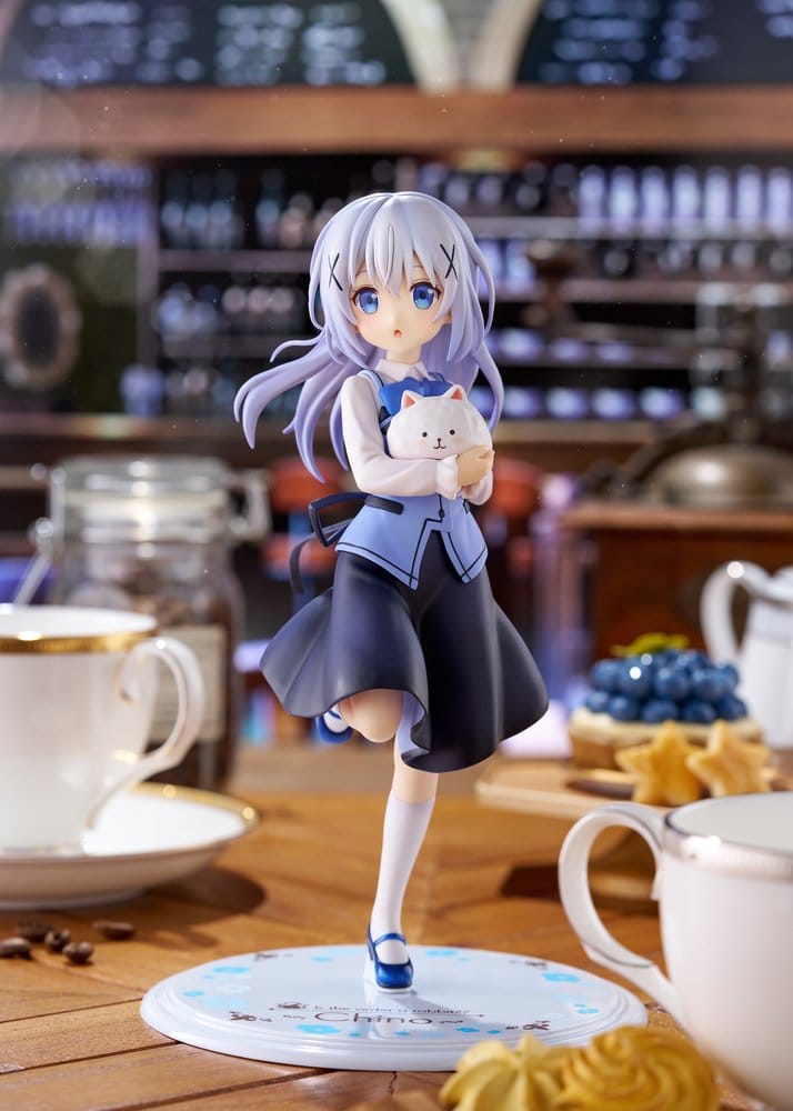 Is the Order a Rabbit?? figurine PVC 1/7 Chino (Cafe Style) 21 cm