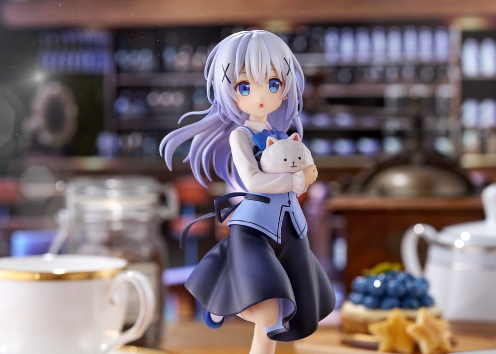 Is the Order a Rabbit?? figurine PVC 1/7 Chino (Cafe Style) 21 cm