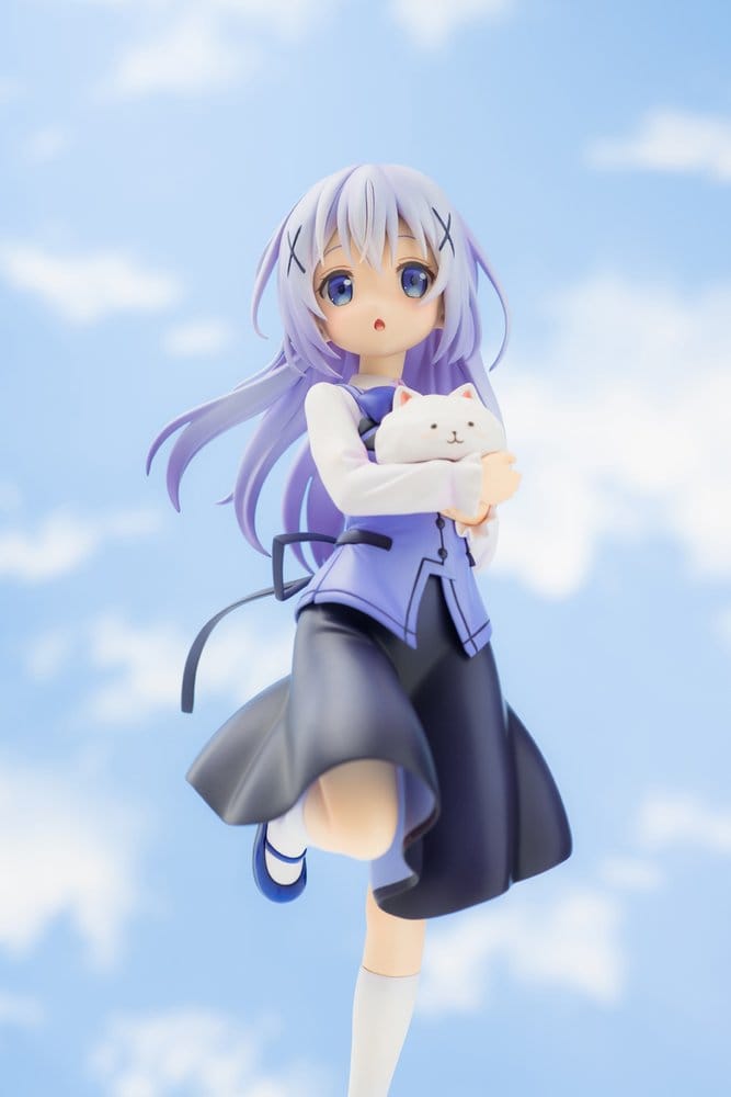 Is the Order a Rabbit?? figurine PVC 1/7 Chino (Cafe Style) 21 cm