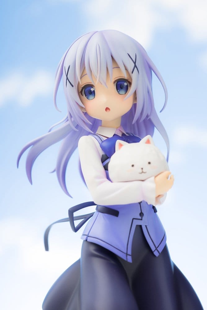 Is the Order a Rabbit?? figurine PVC 1/7 Chino (Cafe Style) 21 cm