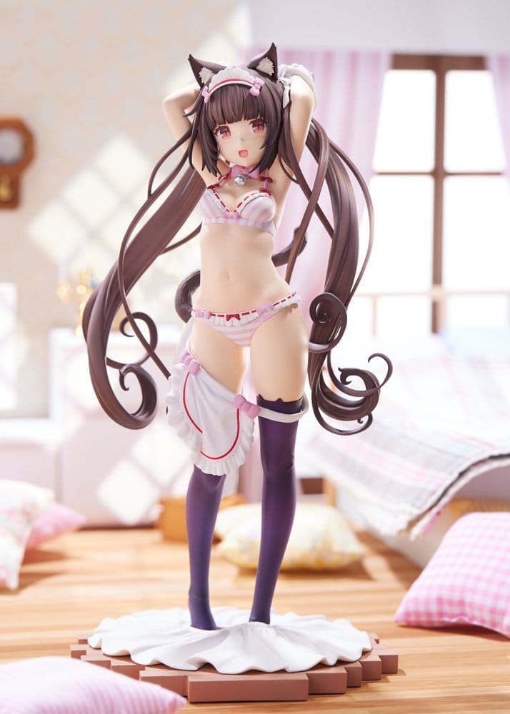 Nekopara figurine PVC 1/7 Chocola Dress up time 24 cm