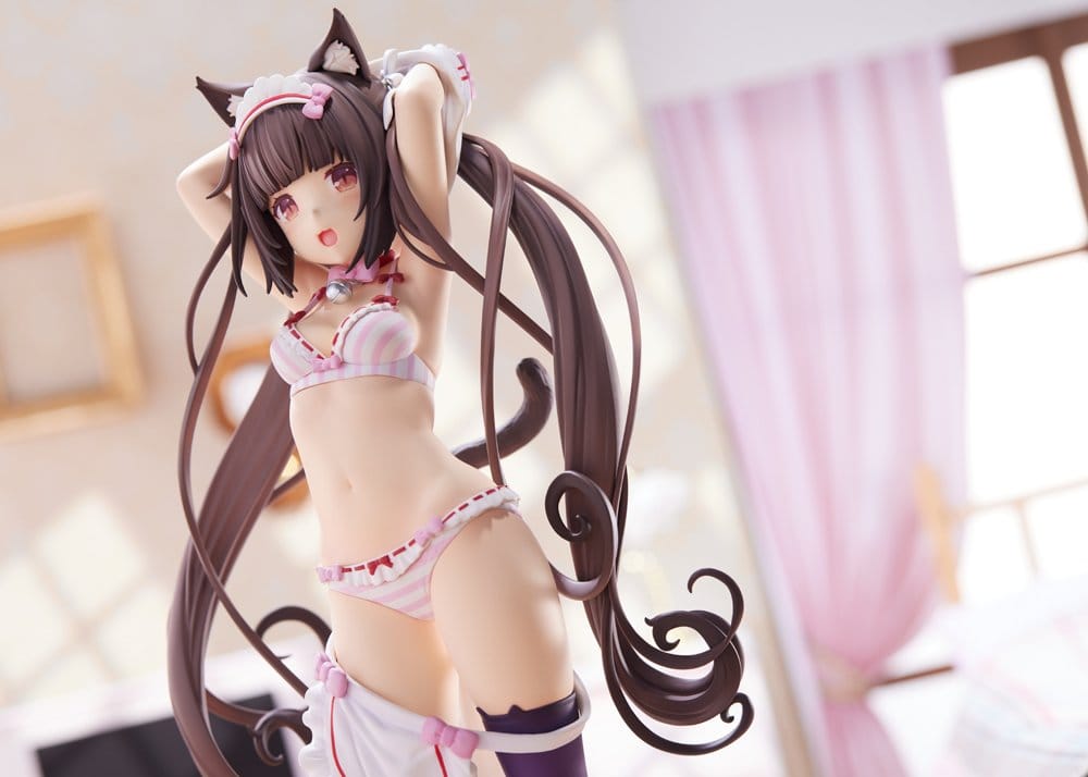 Nekopara figurine PVC 1/7 Chocola Dress up time 24 cm