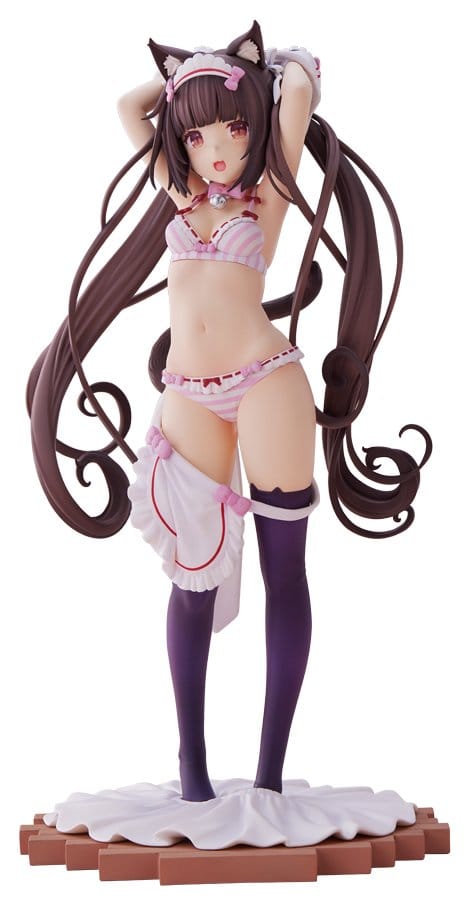 Nekopara figurine PVC 1/7 Chocola Dress up time 24 cm