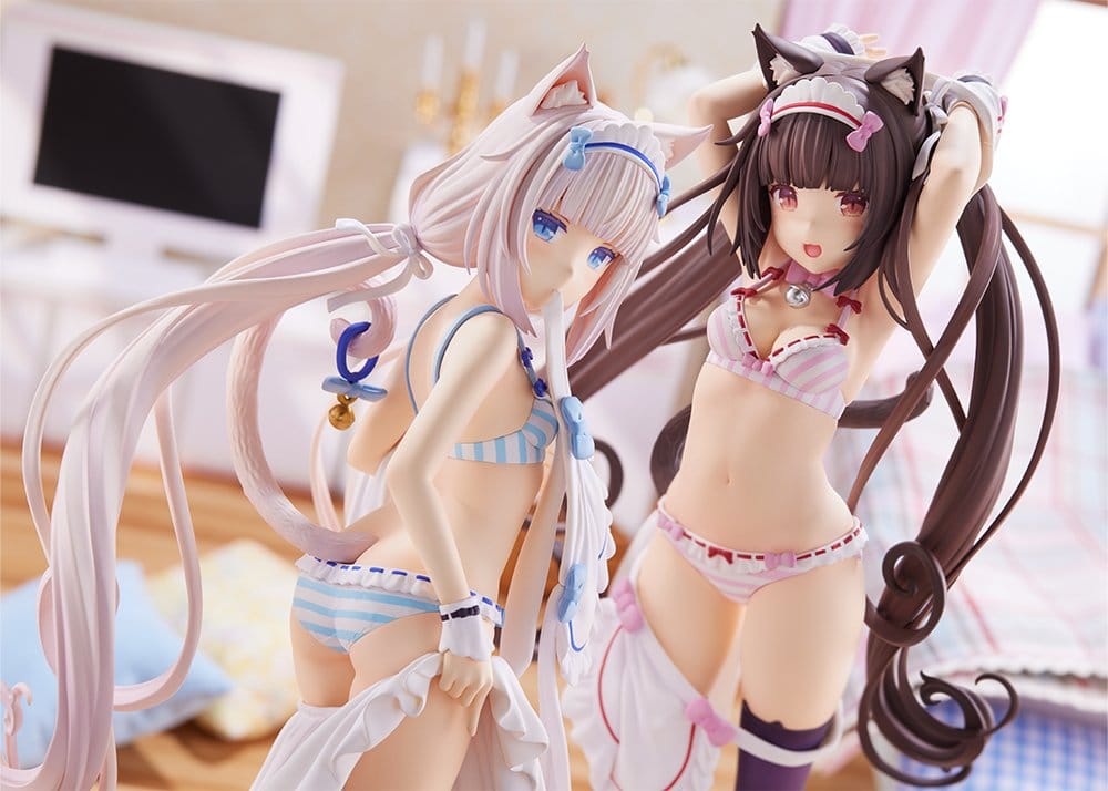 Nekopara figurine PVC 1/7 Chocola Dress up time 24 cm