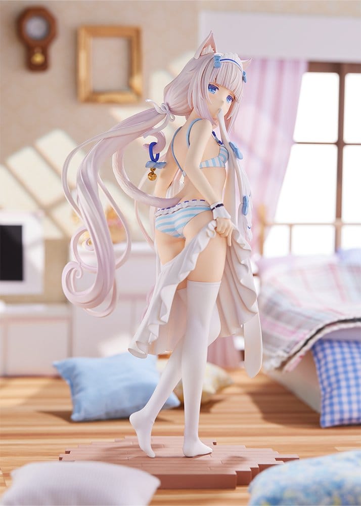 Nekopara figurine PVC 1/7 Vanilla Dress up time 24 cm