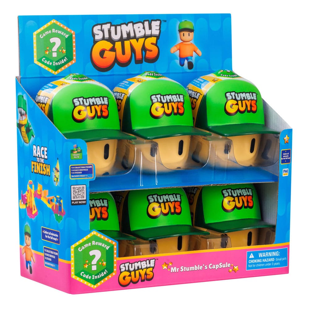 Stumble Guys Blind Cap présentoir Figurines Mr. Stumble Cap (6)