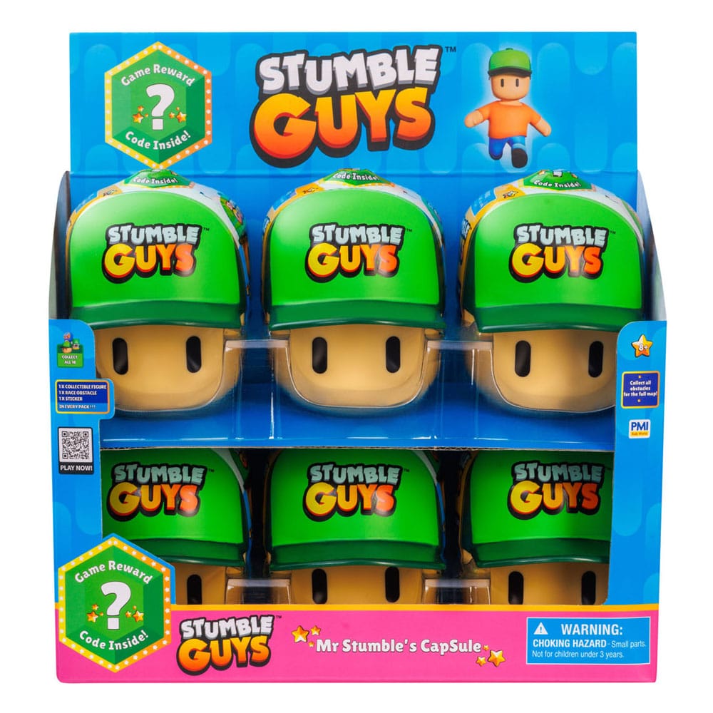 Stumble Guys Blind Cap présentoir Figurines Mr. Stumble Cap (6)