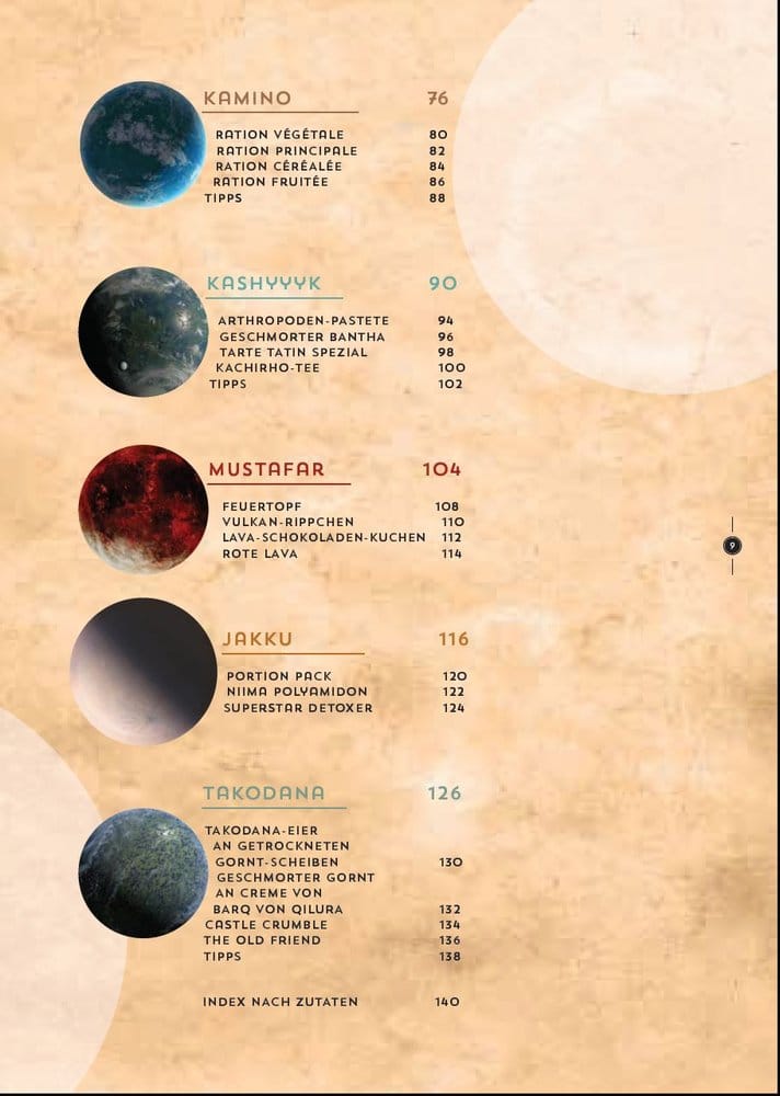 Star Wars Cookbook Cantina: 40 Recipes from a Galaxy Far, Far Away *ALLEMAND*