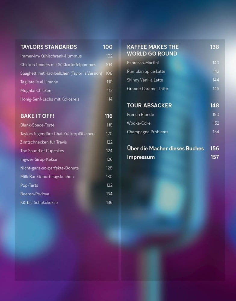 Taylor's Kitchen: The Ultimate Swiftie Cookbook *ALLEMAND*