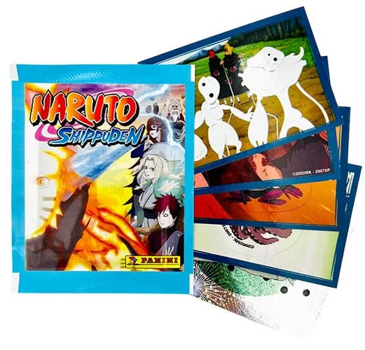 Naruto Shippuden Sticker Collection présentoir boosters (36)