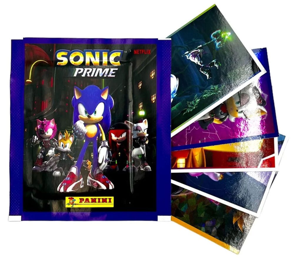 Sonic Prime Sticker Collection présentoir boosters (36)